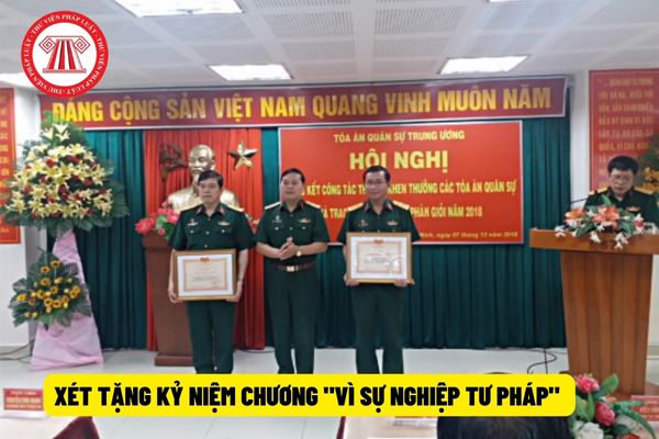 Kỷ niệm chương Vì sự nghiệp Tòa án