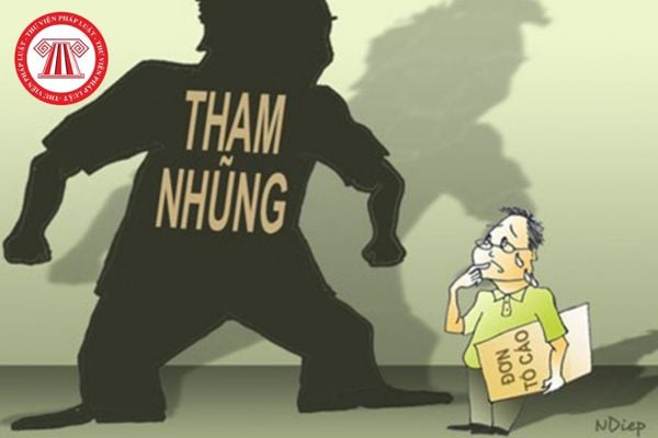 tố cáo hành vi tham nhũng