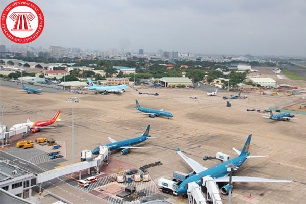 Khu vực sân đỗ tàu bay