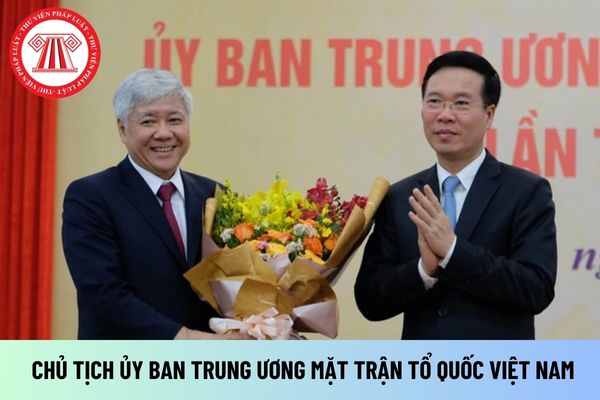 Chủ tịch Ủy ban Trung ương Mặt trận Tổ quốc Việt Nam