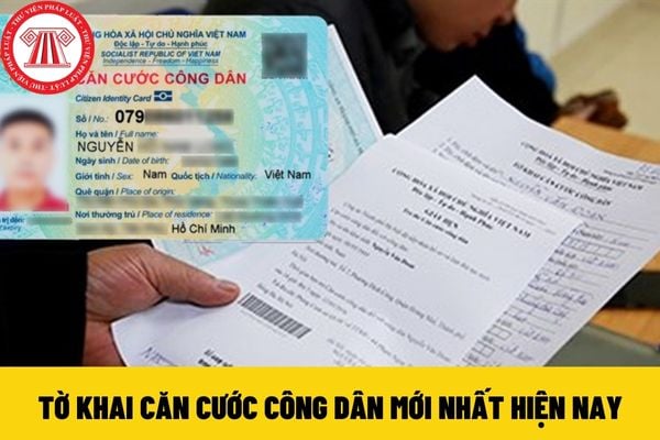 Tờ khai Căn cước công dân