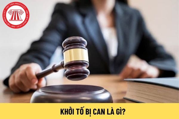 Khởi tố bị can là gì