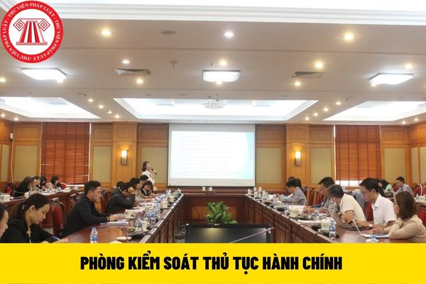 kiểm soát thủ tục hành chính