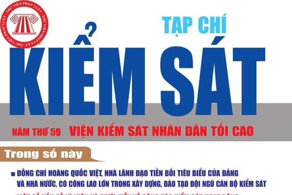 Tạp chí Kiểm sát