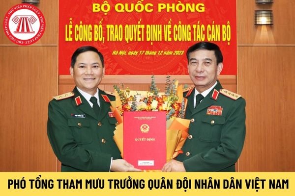 trao quyết định thăng quân hàm Trung tướng