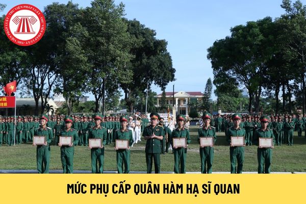 Mức phụ cấp quân hàm Trung sĩ Quân đội nhân dân Việt Nam