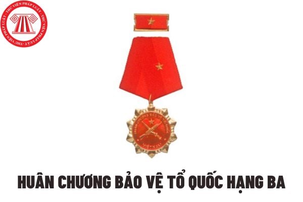 Huân chương bảo vệ Tổ quốc hạng Ba