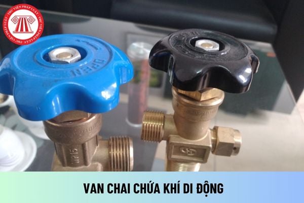 van chai chứa khí di động