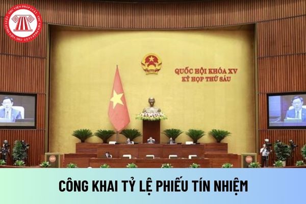 44 chức danh Quốc hội lấy phiếu tín nhiệm