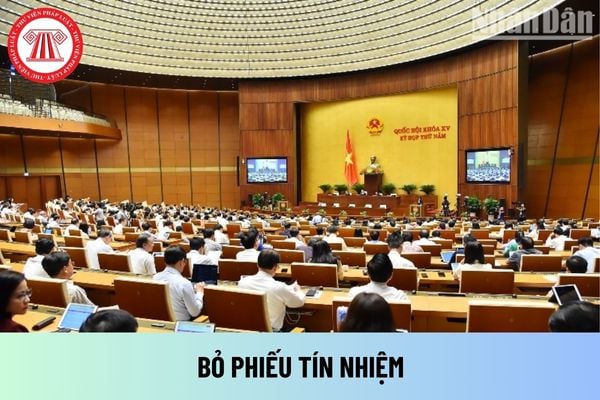 Bỏ phiếu tín nhiệm là gì