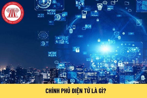 Chính phủ điện tử là gì