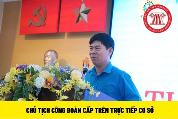 Chủ tịch công đoàn cấp trên trực tiếp cơ sở