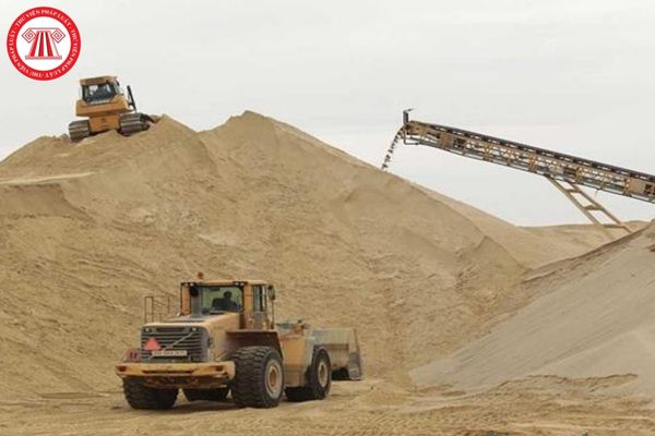 Giá tính thuế tài nguyên đối với cát vàng dùng trong hoạt động xây dựng
