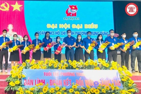 Ai có thẩm quyền duyệt kế hoạch Đại hội Đoàn Thanh niên cộng sản Hồ Chí Minh cấp cơ sở?