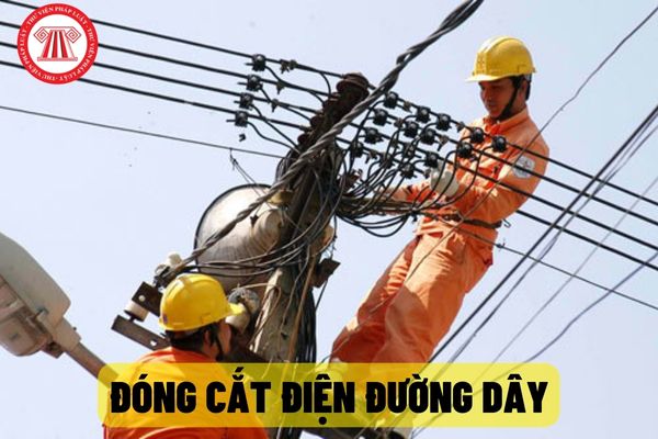 Trong hệ thống điện quốc gia việc đóng, cắt điện đường dây được thực hiện như thế nào? 