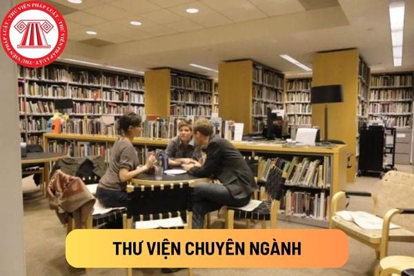 Để có thể thành lập thư viện chuyên ngành thì người làm công tác thư viện phải có trình độ học vấn như thế nào?(