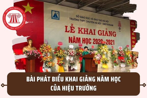 Bài phát biểu khai giảng năm học của Hiệu trưởng hay nhất? Tải file word bài phát biểu mới nhất 2023?