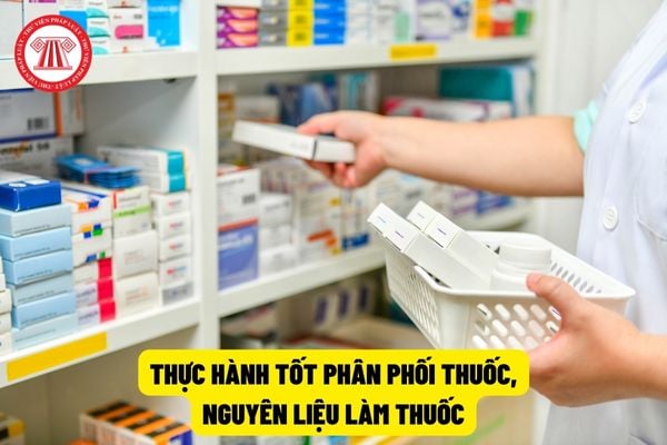 Thực hành tốt phân phối thuốc, nguyên liệu làm thuốc