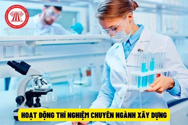 Hoạt động thí nghiệm chuyên ngành xây dựng