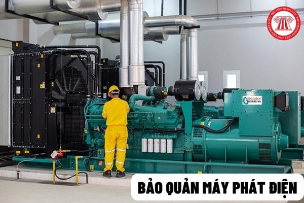 Bảo quản máy phát điện