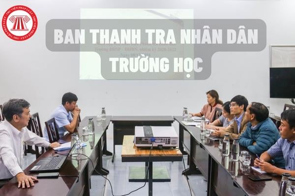 Ban thanh tra nhân dân trường học