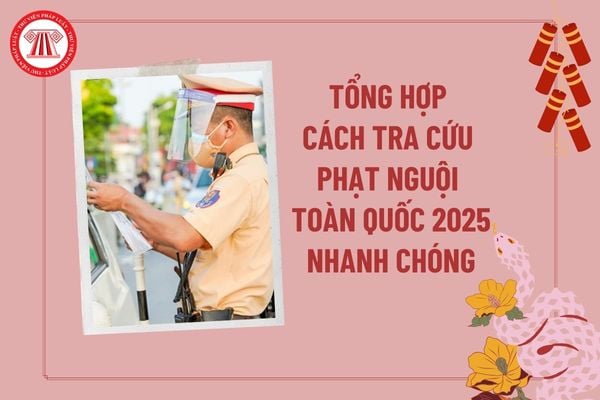 Tổng hợp cách tra cứu phạt nguội toàn quốc 2025 nhanh chóng? Cách kiểm tra phạt nguội online toàn quốc chi tiết thế nào?