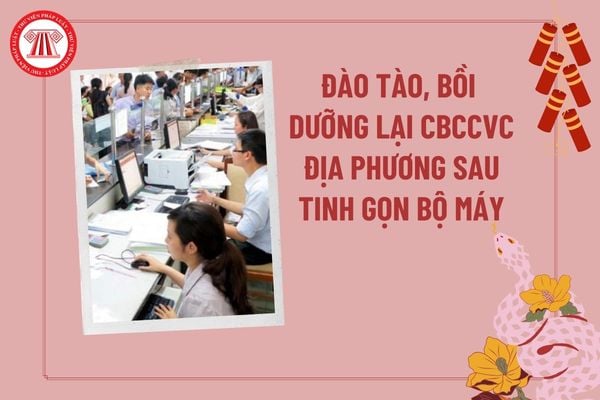 Sau sắp xếp, tinh gọn bộ máy sẽ đào tạo lại và bồi dưỡng đội ngũ CBCCVC của các bộ, ngành, địa phương thế nào?