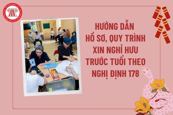 Hướng dẫn hồ sơ, quy trình xin nghỉ hưu trước tuổi theo Nghị định 178? Mẫu đơn xin nghỉ hưu trước tuổi theo Nghị định 178? 