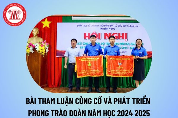 Bài tham luận củng cố và phát triển phong trào Đoàn năm học 2024 2025 chọn lọc, hay nhất thế nào?