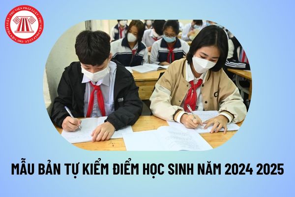 Mẫu bản kiểm điểm cá nhân học sinh năm học 2024 2025? Mẫu bản tự kiểm điểm học sinh năm học 2024 2025?