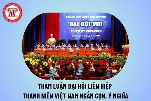 Tham luận Đại hội Hội Liên hiệp thanh niên Việt Nam ngắn gọn? Hội Liên hiệp thanh niên Việt Nam là tổ chức của ai? 