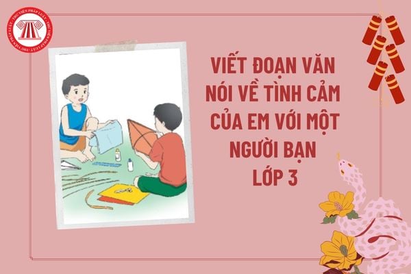 Viết đoạn văn nói về tình cảm của em với một người bạn lớp 3? Học sinh tiểu học có những nhiệm vụ gì?