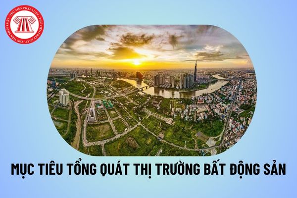 Nghị quyết 18-NQ/TW năm 2022 nêu mục tiêu tổng quát Thị trường bất động sản, trong đó có thị trường quyền sử dụng đất, trở thành gì?