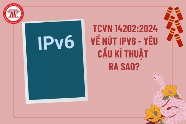 Tiêu chuẩn quốc gia TCVN 14202:2024 về Nút IPv6 - Yêu cầu kỹ thuật như thế nào? Lớp IP con được quy định ra sao? 