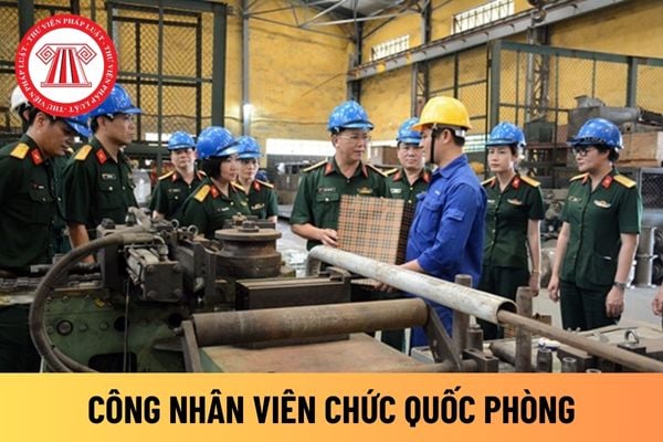 công nhân viên chức quốc phòng