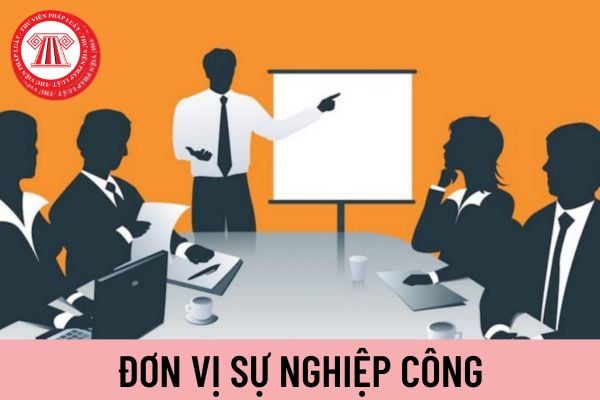 đơn vị sự nghiệp