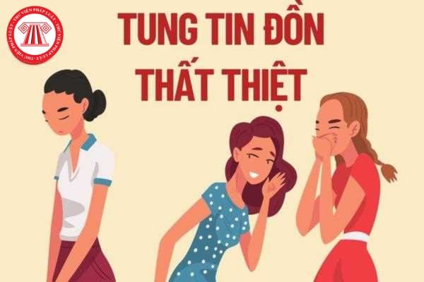 Tung tin đồn thất thiệt