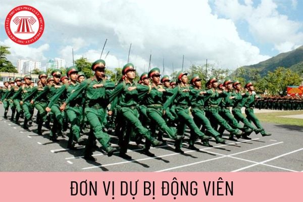 đơn bị dự bị động viên