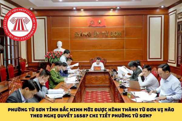 Phường Từ Sơn Tỉnh Bắc Ninh mới