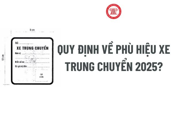 Quy định về Phù hiệu xe trung chuyển 2025? Phù hiệu xe trung chuyển hết hạn phạt bao nhiêu theo Nghị định 168?