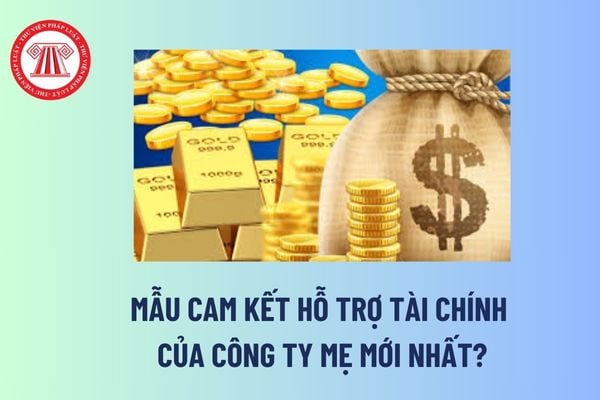 Mẫu Cam kết hỗ trợ tài chính của công ty mẹ mới nhất? Một công ty con có bao nhiêu công ty mẹ?