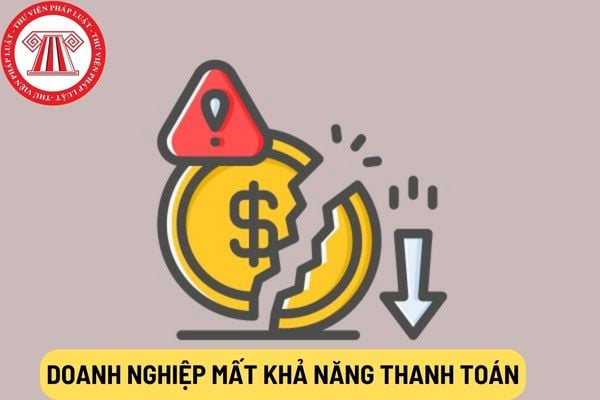 doanh nghiệp mất khả năng thanh toán