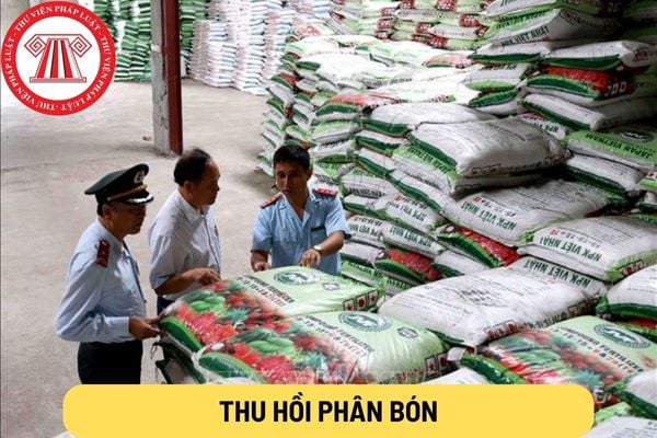 thu hồi phân bón