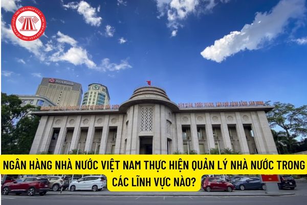 Ngân hàng Nhà nước Việt Nam thực hiện quản lý Nhà nước trong các lĩnh vực nào?