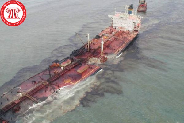 tràn dầu trên biển