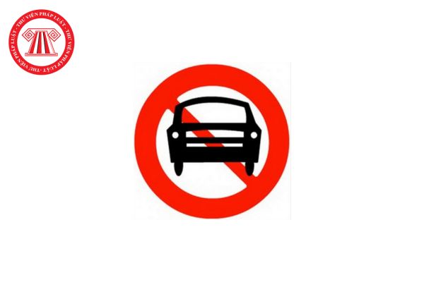 biển báo cấm ô tô