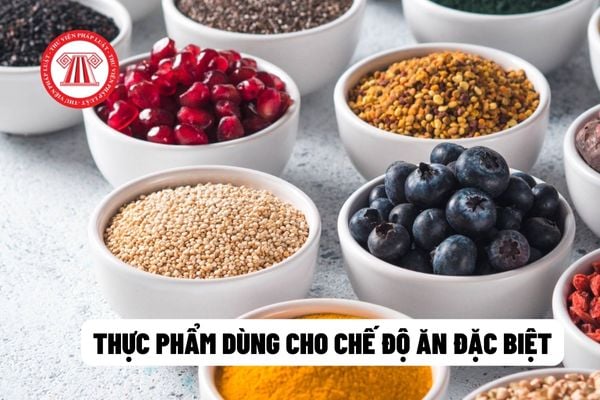 thực phẩm dùng cho chế độ ăn đặc biệt