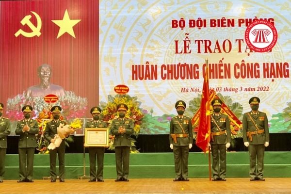 Cá nhân đạt thành tích gì thì được trao tặng Huân chương Chiến công hạng nhất?