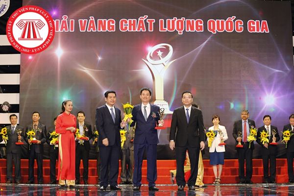 Giải thưởng chất lượng quốc gia đối với sản phẩm, hàng hóa