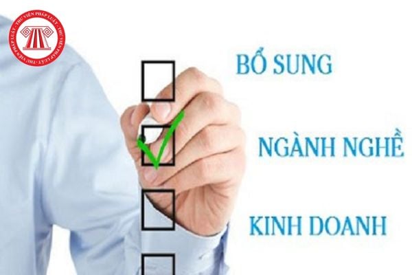 Bổ sung ngành nghề kinh doanh